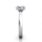 Oval Engagement Ring, White Gold, RS48, SV Oval Engagement Ring, White Gold, RS48, SV