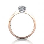 Oval Engagement Ring, Rose Gold, RS48, TF Oval Engagement Ring, Rose Gold, RS48, TF