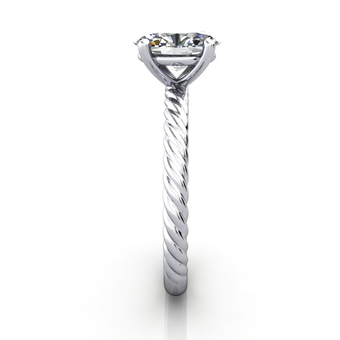 Oval Engagement Ring, Platinum, RS38, SV Oval Engagement Ring, Platinum, RS38, SV