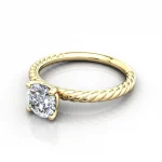 Solitaire-Diamond-Ring-RS38.-Yellow-Gold-Round-Brilliant-LF