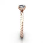 Solitaire-Diamond-Ring-RS38.-Rose-Gold-Round-Brilliant-SV Solitaire-Diamond-Ring-RS38.-Rose-Gold-Round-Brilliant-SV