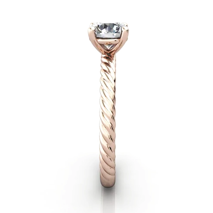 Solitaire-Diamond-Ring-RS38.-Rose-Gold-Round-Brilliant-SV Solitaire-Diamond-Ring-RS38.-Rose-Gold-Round-Brilliant-SV