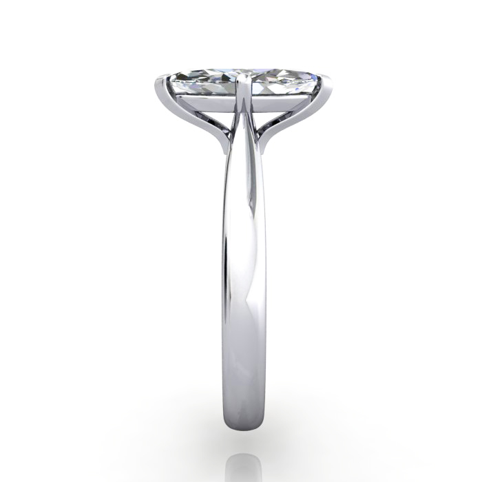Marquise Engagement Ring, RS28, White Gold, SV Marquise Engagement Ring, RS28, White Gold, SV