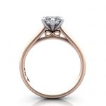 Marquise Engagement Ring, Rose Gold, RS34, TF