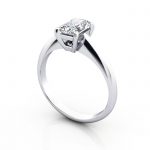 Radiant Engagement Ring, Platinum, RS6 3D Thumbnail