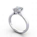 Princess cut Diamond Ring, RS1 White