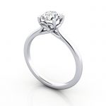 Engagement-Ring-RS1-Round-Platinum-3D