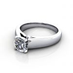 Diamond Solitaire RS46 Round Platinum LF Diamond Solitaire RS46 Round Platinum LF