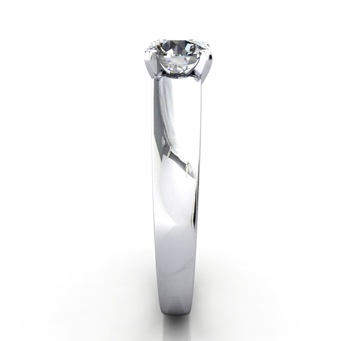 Diamond Solitaire RS46 Round Platinum SV Diamond Solitaire RS46 Round Platinum SV