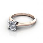 Diamond Solitaire RS45 Round Rose LF Diamond Solitaire RS45 Round Rose LF