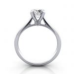 Diamond Solitaire RS45 Round Platinum TF Diamond Solitaire RS45 Round Platinum TF