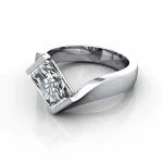 Diamond-Ring-Solitaire-Radiant-R46-Platinum-LF Diamond-Ring-Solitaire-Radiant-R46-Platinum-LF