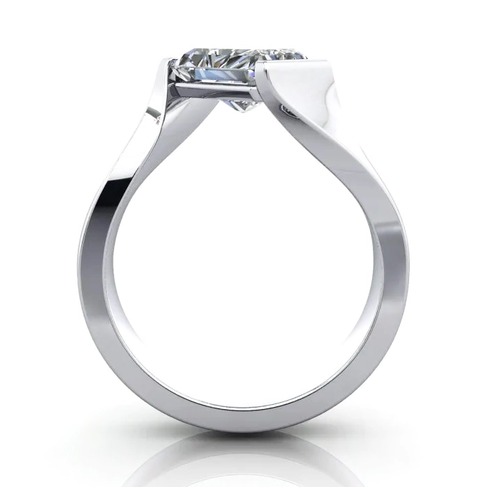Diamond-Ring-Solitaire-Radiant-R46-Platinum-TF Diamond-Ring-Solitaire-Radiant-R46-Platinum-TF