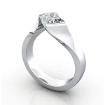 Video-Diamond-Ring-Solitaire-Radiant-R46-Platinum-3D Video-Diamond-Ring-Solitaire-Radiant-R46-Platinum-3D