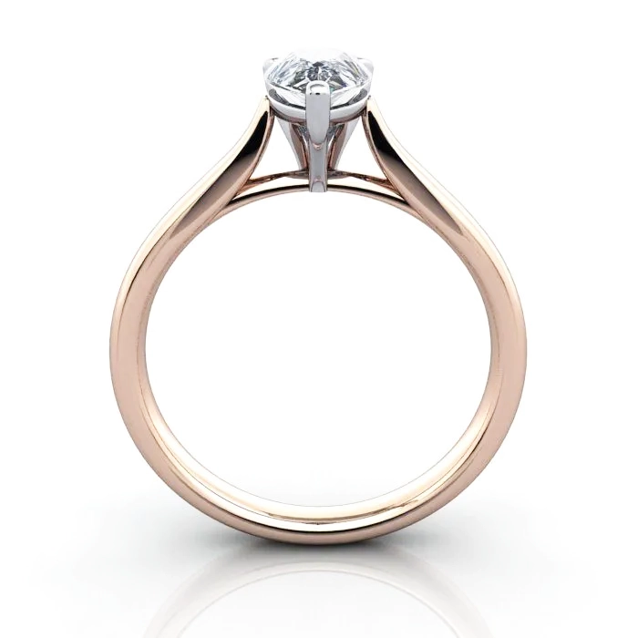 Solitaire-Diamond-Ring-Pear-RS41-Rose-Gold-TF Solitaire-Diamond-Ring-Pear-RS41-Rose-Gold-TF