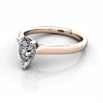 Solitaire-Diamond-Ring-Pear-RS41-Rose-Gold-LF Solitaire-Diamond-Ring-Pear-RS41-Rose-Gold-LF