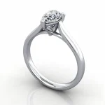 Solitaire-Diamond-Ring-Pear-RS41-Platinum-3D