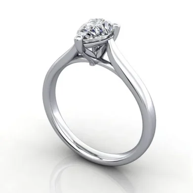 Solitaire-Diamond-Ring-Pear-RS41-Platinum-3D