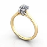 Video-Solitaire-Diamond-Ring-Pear-RS41-Yellow-Gold-3D