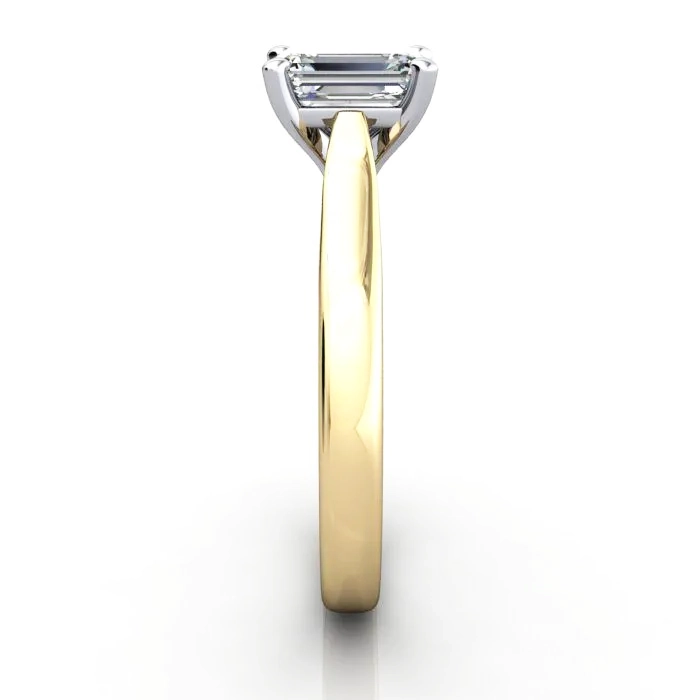 Solitaire-Diamond-Ring-Emerald-RS41-Yellow-Gold-SV