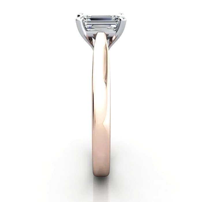 Solitaire-Diamond-Ring-Emerald-RS41-Rose-Gold-SV