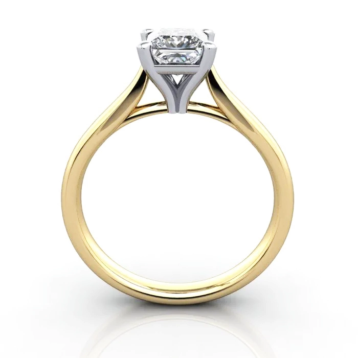 Solitaire-Diamond-Ring-Princess-RS41-Yellow-Gold-TF Solitaire-Diamond-Ring-Princess-RS41-Yellow-Gold-TF
