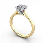 Solitaire-Diamond-Ring-Princess-RS41-Yellow-Gold-3D