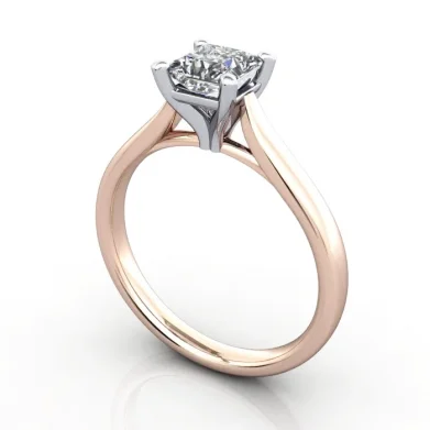 Solitaire-Diamond-Ring-Princess-RS41-Rose-Gold-3D