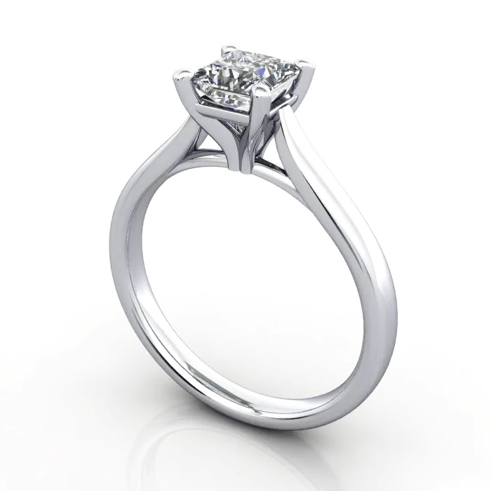 Solitaire-Diamond-Ring-Princess-RS41-Platinum-3D Solitaire-Diamond-Ring-Princess-RS41-Platinum-3D