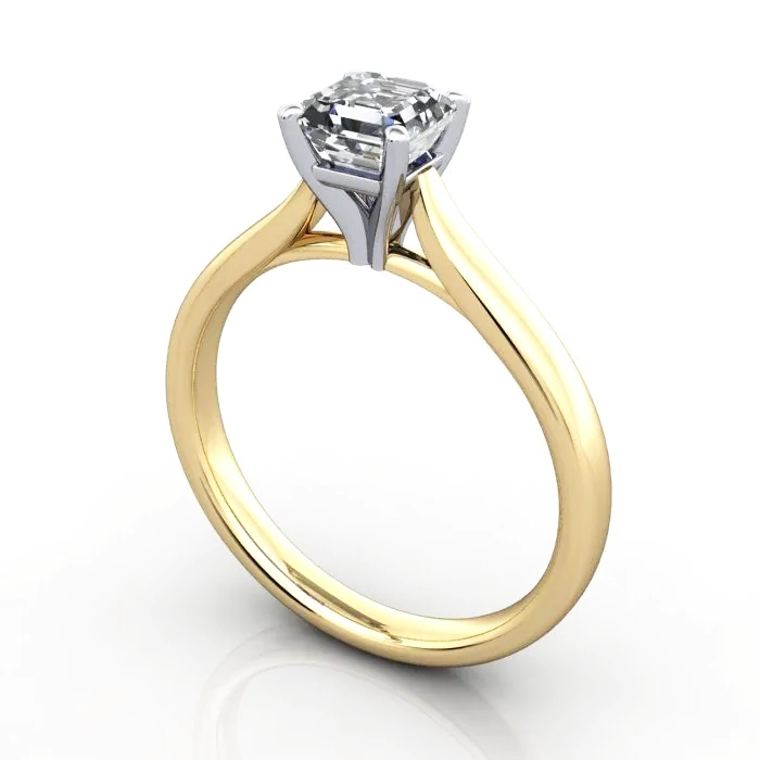 Solitaire-Diamond-Ring-Asscher-RS41-Yellow-Gold-3D