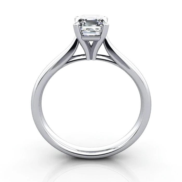 Solitaire-Diamond-Ring-Asscher-RS41-Platinum-TF Solitaire-Diamond-Ring-Asscher-RS41-Platinum-TF