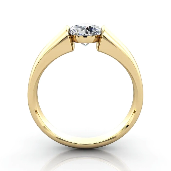 Solitaire-Diamond-Ring-RS40-Yellow-Gold-Round-Brilliant-TF Solitaire-Diamond-Ring-RS40-Yellow-Gold-Round-Brilliant-TF