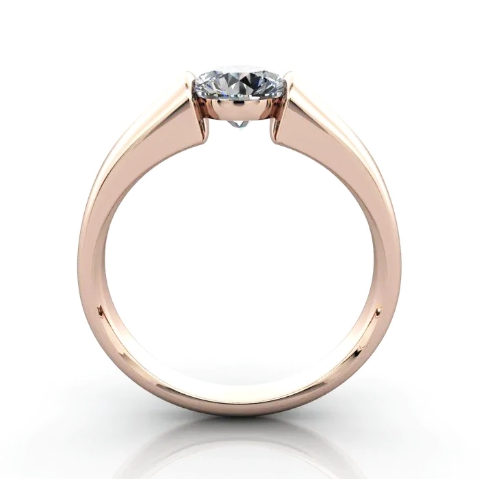 Solitaire-Diamond-Ring-RS40-Rose-Gold-Round-Brilliant-TF Solitaire-Diamond-Ring-RS40-Rose-Gold-Round-Brilliant-TF