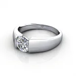 Solitaire-Diamond-Ring-RS40-Platinum-Round-Brilliant-LF Solitaire-Diamond-Ring-RS40-Platinum-Round-Brilliant-LF