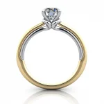 Solitaire-Diamond-Ring-RS37.-Yellow-Round-Brilliant-TF Solitaire-Diamond-Ring-RS37.-Yellow-Round-Brilliant-TF