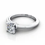 Solitaire-Diamond-Ring-RS37.-Platinum-Round-Brilliant-LF Solitaire-Diamond-Ring-RS37.-Platinum-Round-Brilliant-LF