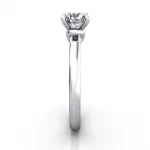 Solitaire-Diamond-Ring-RS37.-Platinum-Round-Brilliant-SV Solitaire-Diamond-Ring-RS37.-Platinum-Round-Brilliant-SV