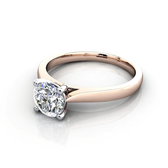 Diamond-Ring-Solitaire-Round-Brilliant-RS36-Rose-LF