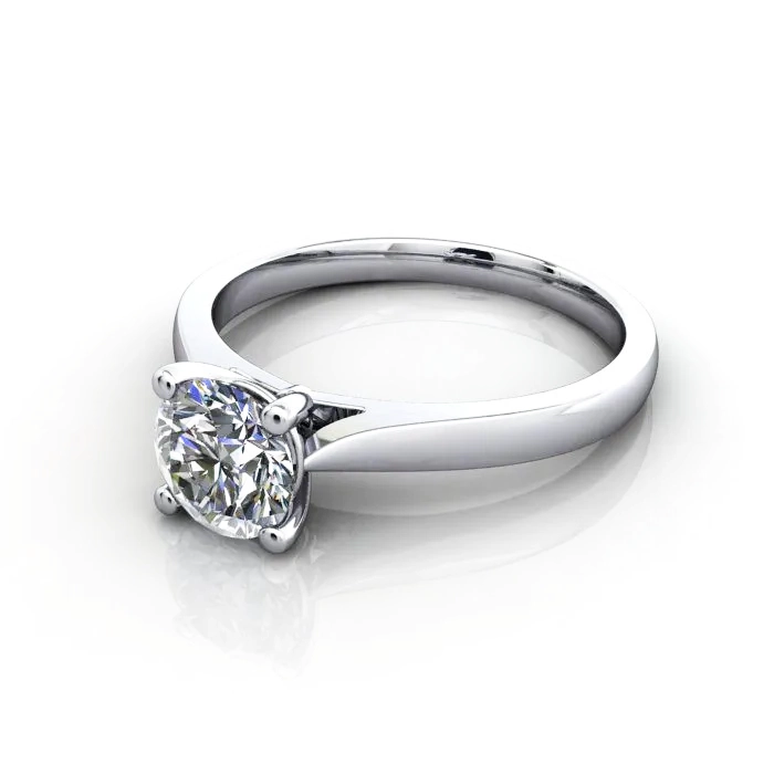 Diamond-Ring-Solitaire-Round-Brilliant-RS36-Platinum-LF Diamond-Ring-Solitaire-Round-Brilliant-RS36-Platinum-LF