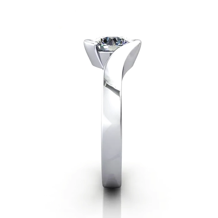 Solitaire-Engagement-Ring-Round-Brilliant-Diamond-RS24-Platinum-SV Solitaire-Engagement-Ring-Round-Brilliant-Diamond-RS24-Platinum-SV