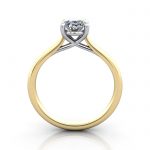 Diamond Solitaire RS44 Oval Yellow TF Diamond Solitaire RS44 Oval Yellow TF