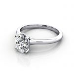 Diamond Solitaire RS44 Oval Platinum LF Diamond Solitaire RS44 Oval Platinum LF