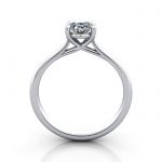 Diamond Solitaire RS44 Oval Platinum TF Diamond Solitaire RS44 Oval Platinum TF