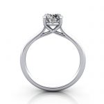 Diamond Solitaire RS44 Round Platinum TF