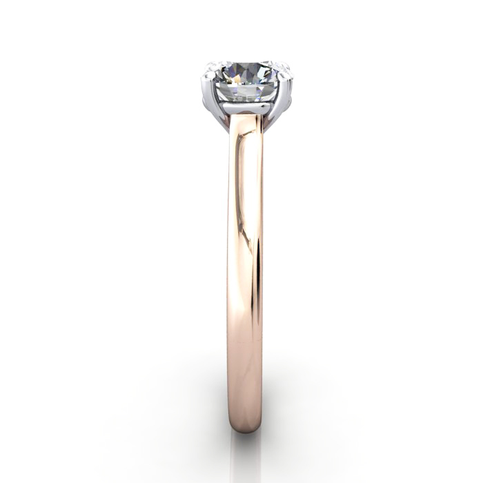 Diamond Solitaire RS44 Round Rose SV Diamond Solitaire RS44 Round Rose SV