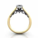 Solitaire-Diamond-Ring-RS35-Yellow-Gold-Pear-Diamond-TF Solitaire-Diamond-Ring-RS35-Yellow-Gold-Pear-Diamond-TF