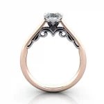 Solitaire-Diamond-Ring-RS35-Rose-Gold-Pear-Diamond-TF