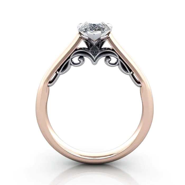 Solitaire-Diamond-Ring-RS35-Rose-Gold-Pear-Diamond-TF