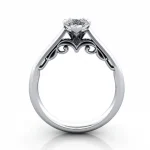 Solitaire-Diamond-Ring-RS35-Platinum-Pear-Diamond-TF