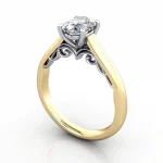 Video-Solitaire-Diamond-Ring-RS35.-Yellow-Gold-Oval-3D Video-Solitaire-Diamond-Ring-RS35.-Yellow-Gold-Oval-3D